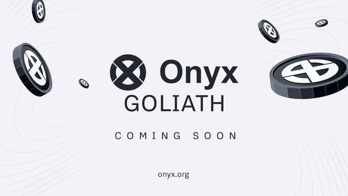 Onyx's tweet photo. Who's looking forward to Goliath? 👀👇$XCN https://t.co/dlRjlNYOkH