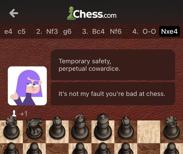 Lille_2k06's tweet image. bring it on @duolingo #Duolingo #chessdrama #ChessForEducation #Chess #chessmasters 
#LILY @chesscom #checkmate ♟️✔️👾