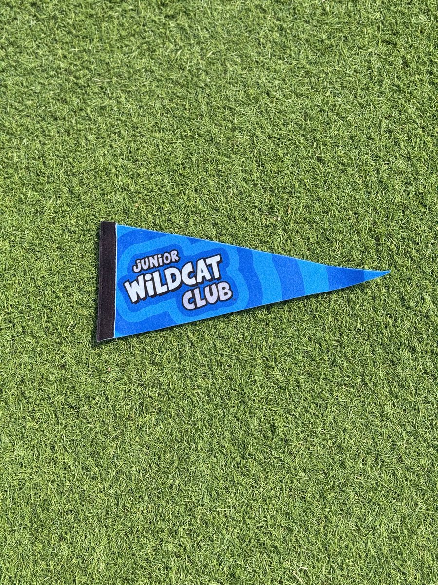 JrWildcatClub's tweet photo. JWC Members!

Join us this weekend at Kentucky Proud Park on Saturday, April 26th vs. South Carolina (4:30pm) and grab your own pennant! Pick one up at the Promo Zone on the main concourse - proof of credential is required! ⚾️🔵⚪️

Additionally, come celebrate Scratch’s birthday! https://t.co/oCgVX6C47H