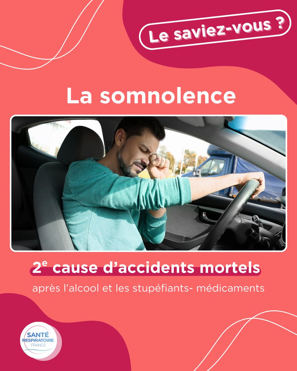 🚨 À l’heure où les départs en grands week-end se succèdent, Santé respiratoire France alerte : la #somnolence au volant est bien plus fréquente qu’on ne l'imagine !

🔎 En savoir plus : sante-respiratoire.com/comprendre-ide…