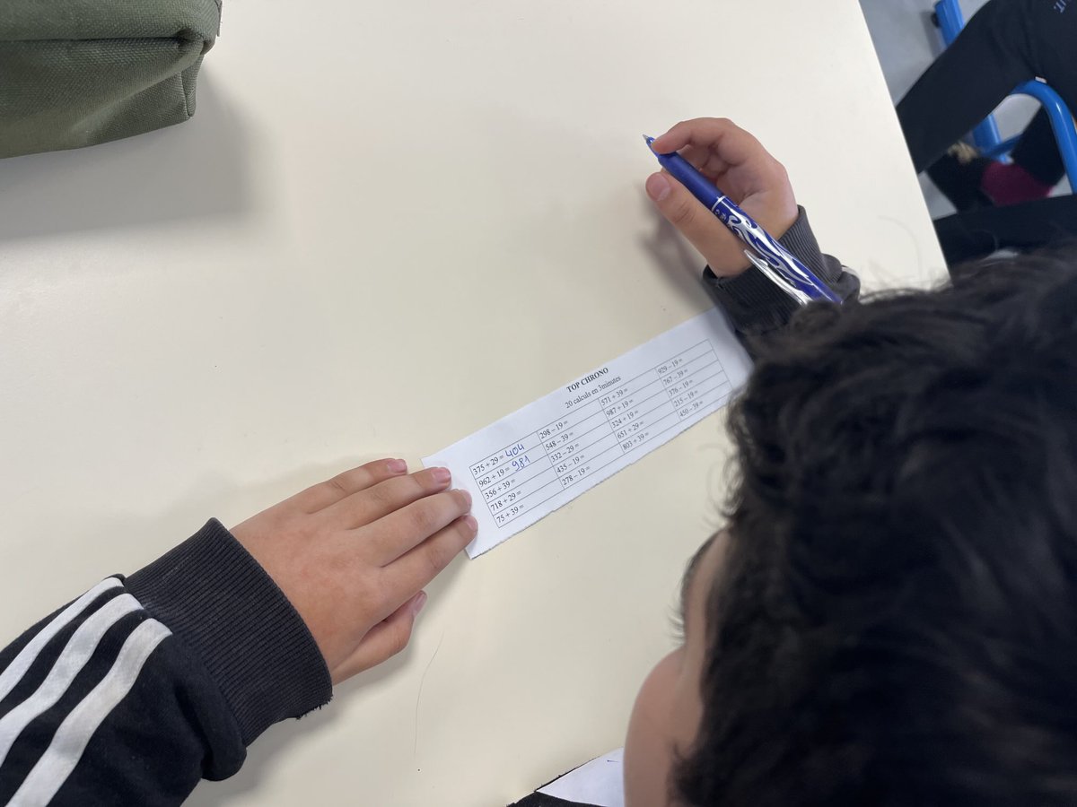 Nouvelle session de stages de réussites sur #circovoiron2 travailler la fluence de calculs
