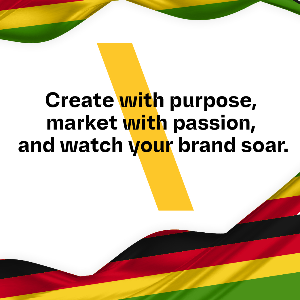 New  week, new opportunities to make our mark. Proudly Zimbabwean, at TBWA we rise and disrupt with passion and purpose!

#ProudlyZimbabwean #CelebratingFreedom
#FreedomIsPower #ZimbabweanPride #TbwaZim