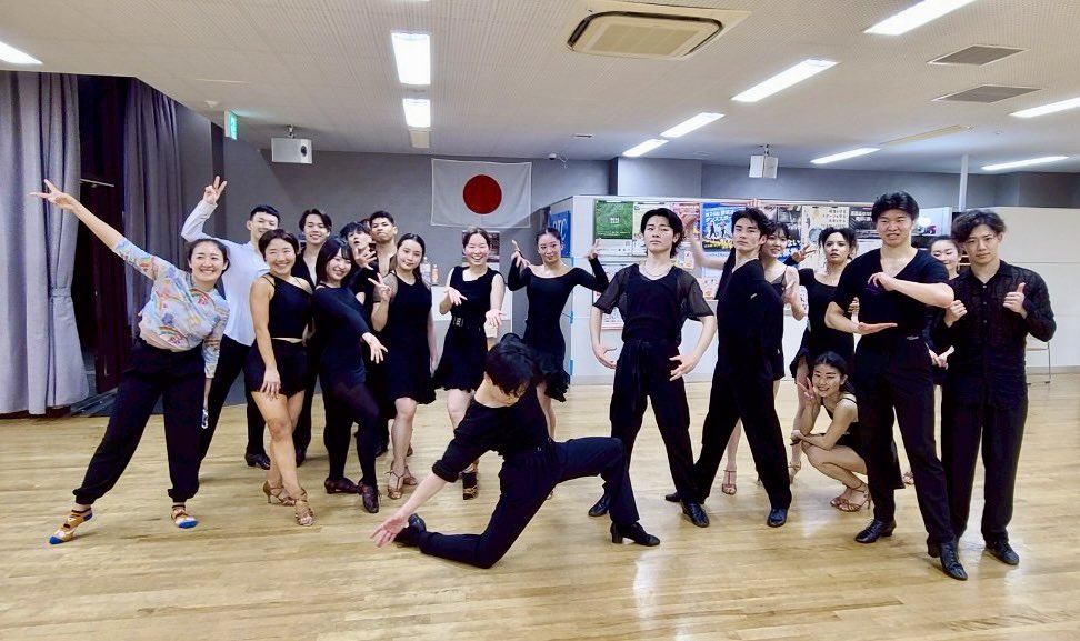 JdsfPr's tweet image. 本日のラテンPトレ😊みんなお疲れさん😁👍👍