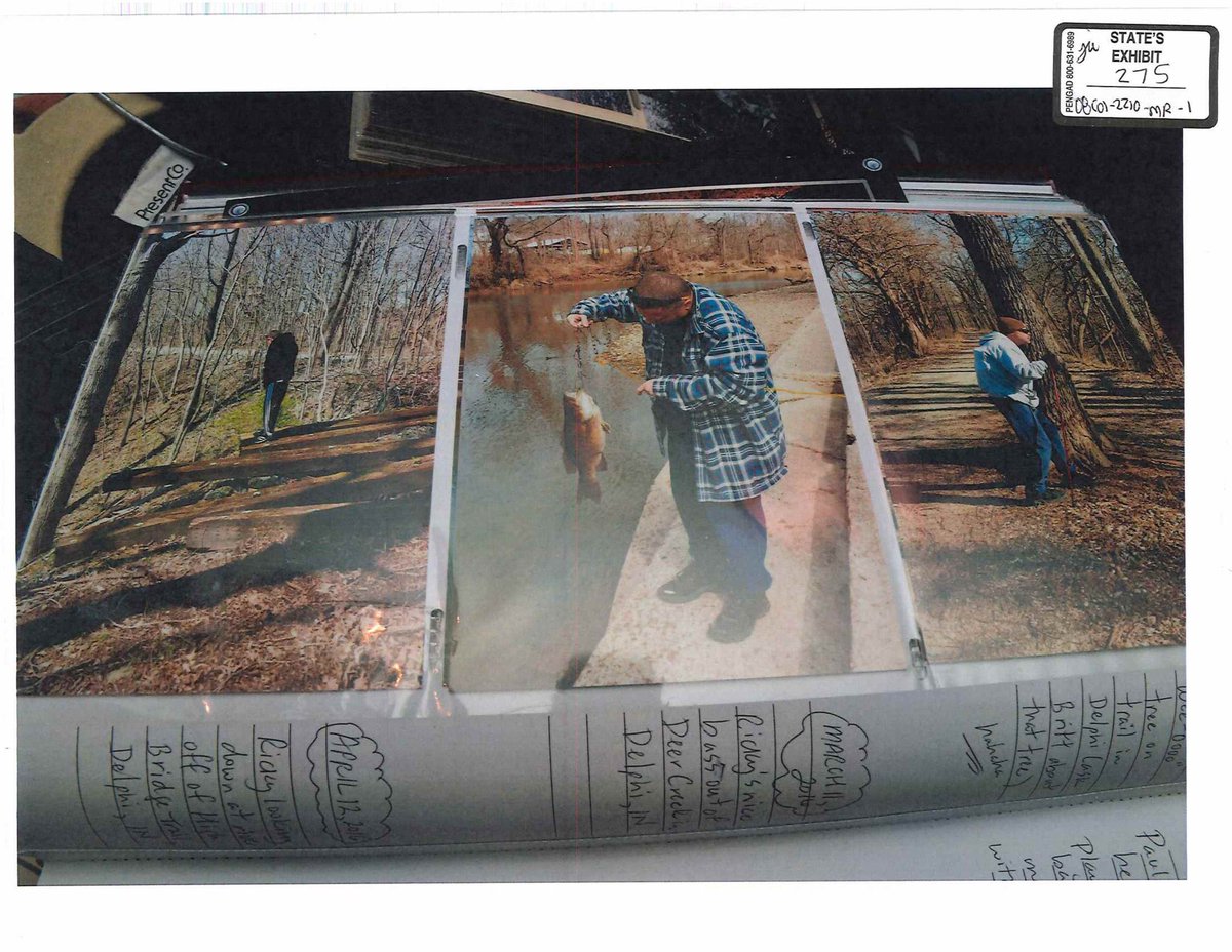 Viennahh's tweet image. New Richard Allen exhibit drop, screenshots I took from the video for those who wanna look at them before we hopefully get the original files 🤗 

11 pics we haven’t seen before in total

All new posted below

#rickallen #delphi #delphimurders #abbyandlibby #DelphiTrial