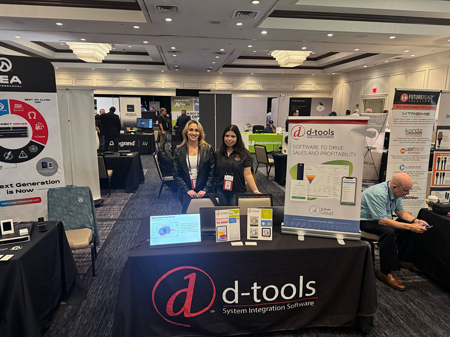 The D-Tools team is in NJ today for the CEDIA Tech Summit. Be sure to stop by our table and say hi to the team!