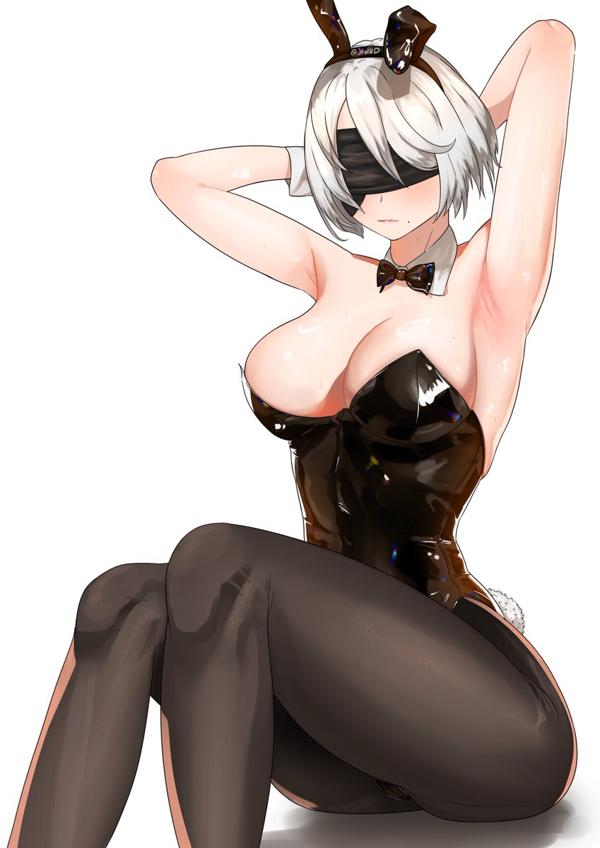 Bunny suit 2B, this wasn't meant for Easter so don't say I was late!