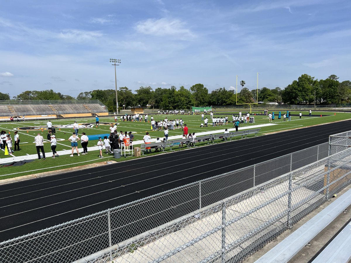 Jaquars Youth Football Camp.       on the Rams Field. What a great experience.