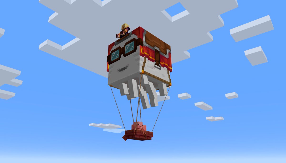 Minecraft's tweet image. Don’t leash your creativity, let it roam free!
Leads are now available in Bedrock beta/preview. Leash multiple mobs together or attach them to entities like boats. Learn more: aka.ms/UnleashYourIma…