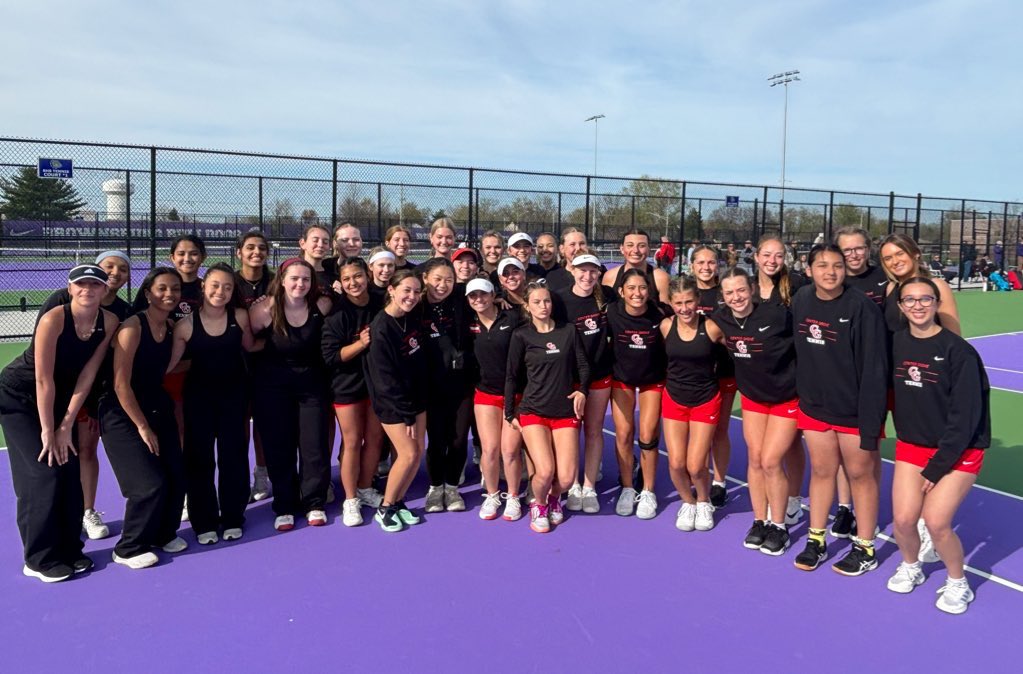 CGSportsNetwork's tweet image. CG GIRLS TENNIS MATCH DAY!

🆚 Franklin
📍CGHS
🏟️ CG Tennis Center
🗓️ April 22nd
⏰ 5:30 p.m. ET
🎤 Web stream youtube.com/@newfivecreati…