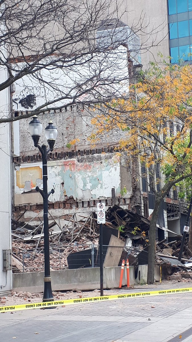 RPMoran's tweet photo. It's been over 5 months since the - not isolated - Gore Park collapse. The Mayor asked for a report on at risk buildings for January, if not Q1.

That report, as well as consequences for any/all responsible parties, remain nowhere in sight.

Any update @AndreaHorwath?
#HamOnt https://t.co/enq585Olym