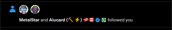 check who is here the king himself 
we all say we believe in <a href="/Alucard_eth/">Alucard (⛏️ ⚡️) 🧱🇨🇦</a> and with his simple actions like following and engaging with his community  he shows he believes in us
it is good to be a part of <a href="/EclipseFND/">Eclipse (🐮,🌑)</a>  family
it my family and will defend it against fudders and Kols