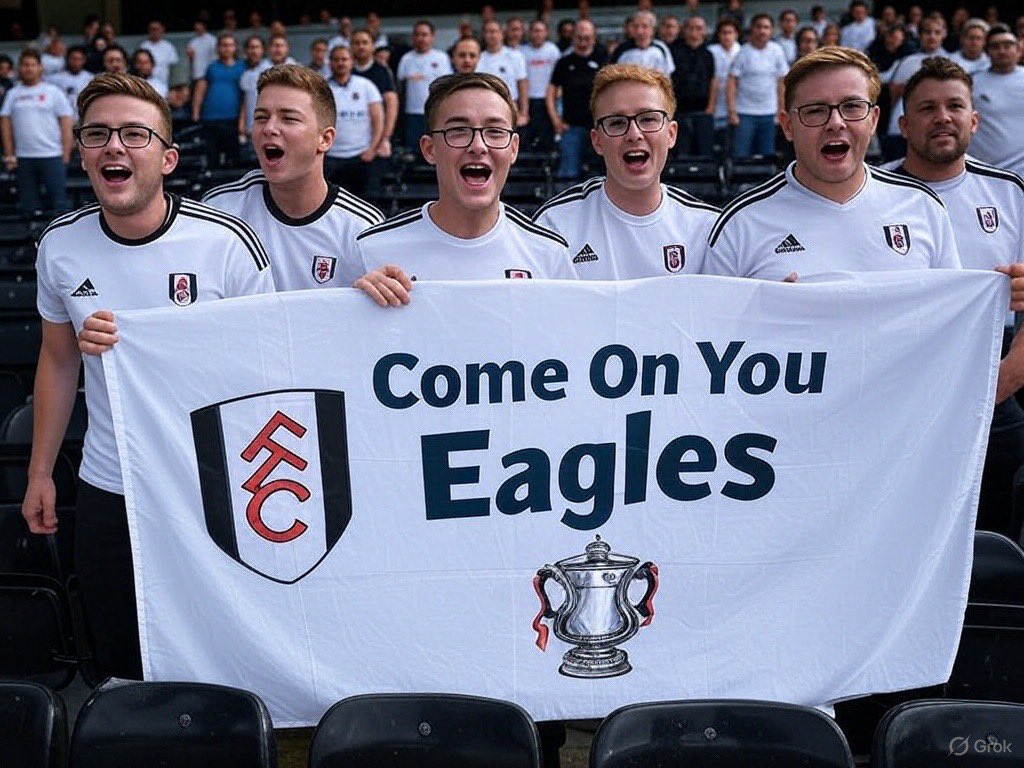 🔴 🔵 Bournemouth, Fulham &amp; Brighton fans have written an open letter, wishing Crystal Palace good luck for their FA Cup semi-final.

“From all of us outside the big six, Godspeed and good luck. We’re right behind you. 

You’re doing this for all of us, and we’re roaring you on.”