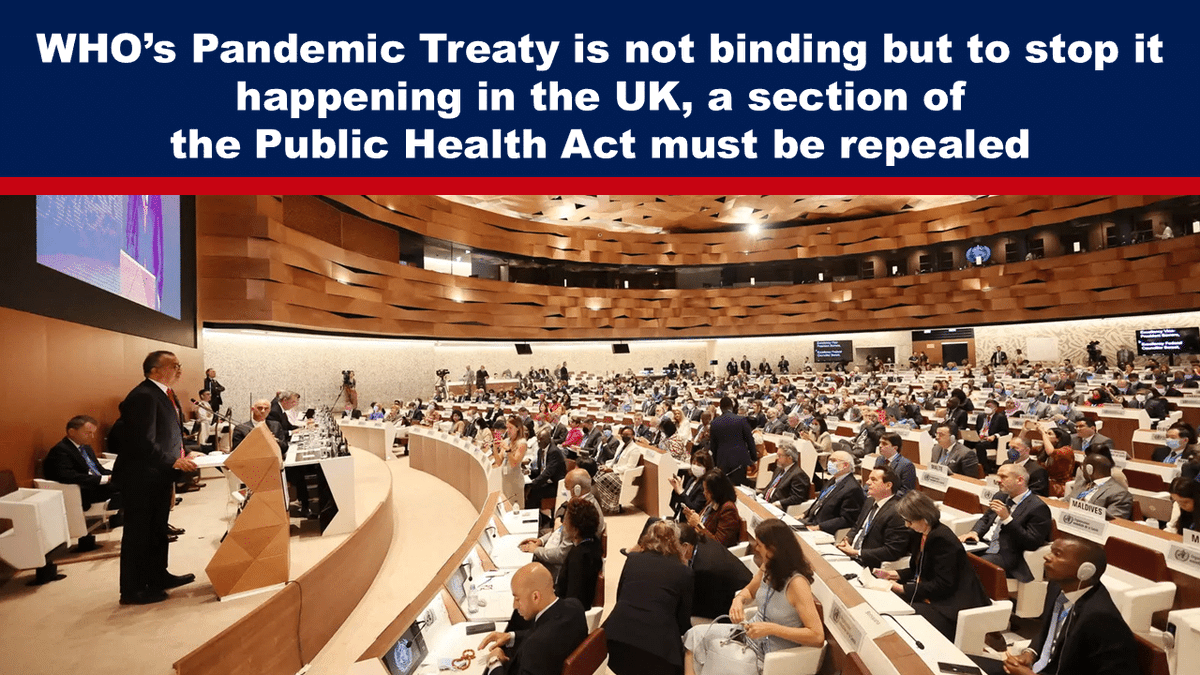 exthepose's tweet image. Last week, the World Health Assembly finalised a draft Pandemic Agreement, set for adoption next month. The London Chapter of the Weston A. Price Foundation has voiced objections.
#HealthTreaty #PublicConcerns
expose-news.com/2025/04/22/who…