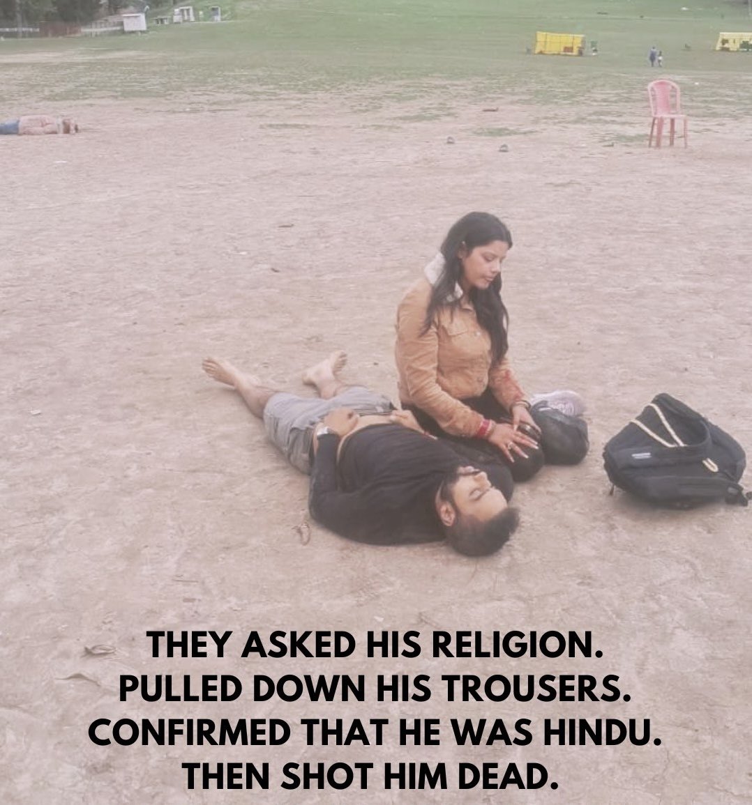 Terror has no religion. What's this?
#Pahalgam