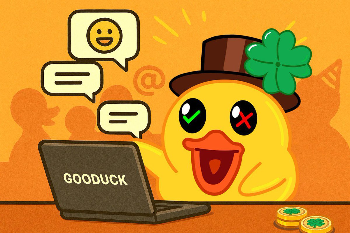 Don’t just predict, come and talk to the ones who write the rules.😆

The Gooduck group is now open. The right to choose starts here.😎

Join Now👉t.me/gooduckgroup