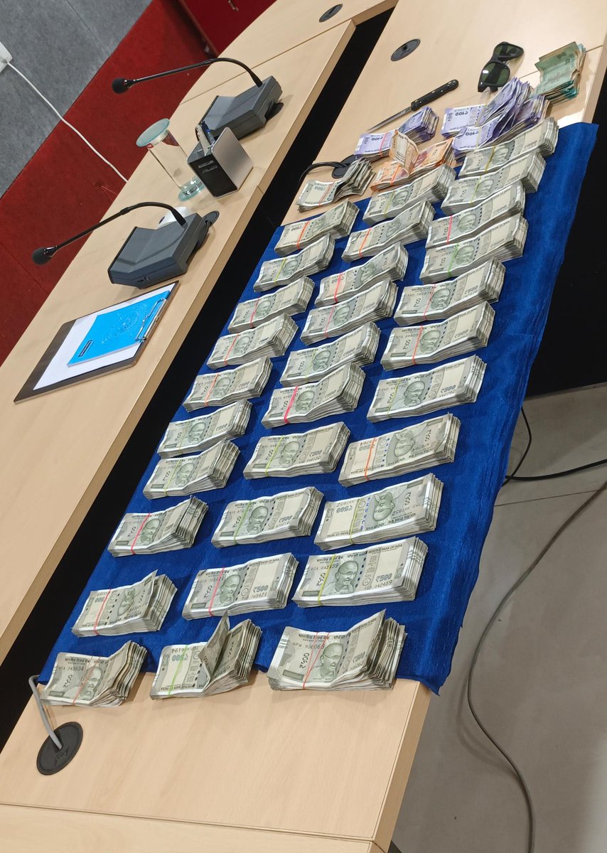 In a major crack down Mayurbhanj Police successfully arrested 2 habitual Bank Robbers from Patna, Bihar. Arrested persons are the prime accused of the SBI Bank, Bahalda loot &amp; Manappuram Gold, Baripada attempt Case. ₹15 Lakhs money seized from them. Further investigation is on.