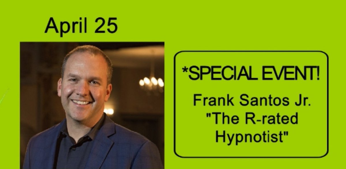 He’s back!  Friday at 8:00 PM Frank Santos Jr. “The R-Rated Hypnotist” takes the stage.  Call
781-233-0077 for tickets or order online at kowloonrestaurant.com
<a href="/KowloonSaugus/">Kowloon Restaurant (Only official account on X)</a> 
<a href="/FrankSantosJr/">Frank Santos Jr.</a>
