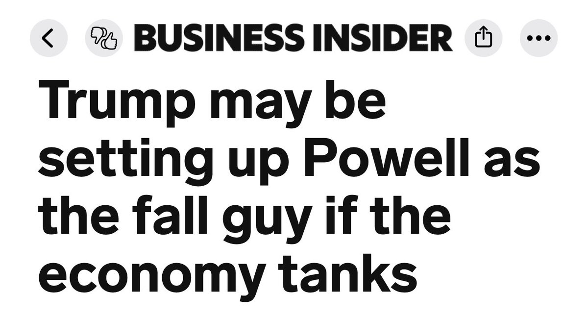 Jerome Powell has done an incredible job at the Federal Reserve since he was confirmed in 2018.

Through a global pandemic, our economy emerged as the world’s envy.

Removing Powell would exacerbate threats to our economy from the disastrous, punishing, scattershot tariffs.