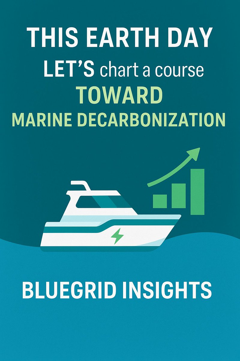 🌍 On this Earth Day, let’s make every journey cleaner, every harbour greener, and every vessel part of the climate solution with #BlueGridInsights#marinedecarbonization. 
bluegrid.energy/contact/

#HappyEarthDay