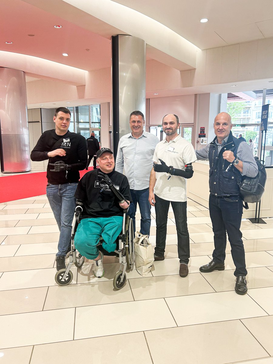 З 14 по 16 квітня ветерани реабілітаційного центру TYTANOVI на запрошення компанії STEEPER відвідали захід EXCELLENCE IN MOTION, організований французькою корпорацією EQWAL.

Ми пишаємося тим, що в конференц-центрі Palais des Festivals et des Congrès у Каннах — місці проведення