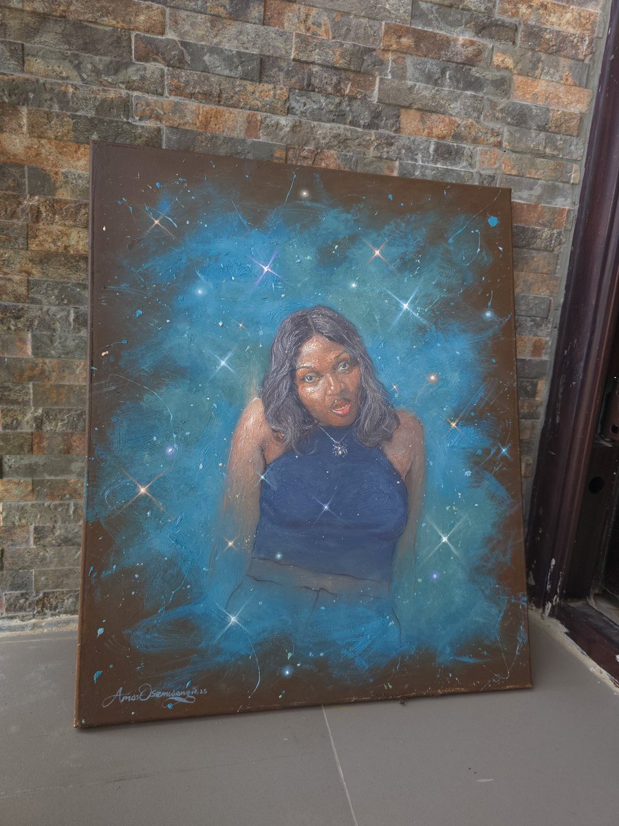 The sketch                          The painting