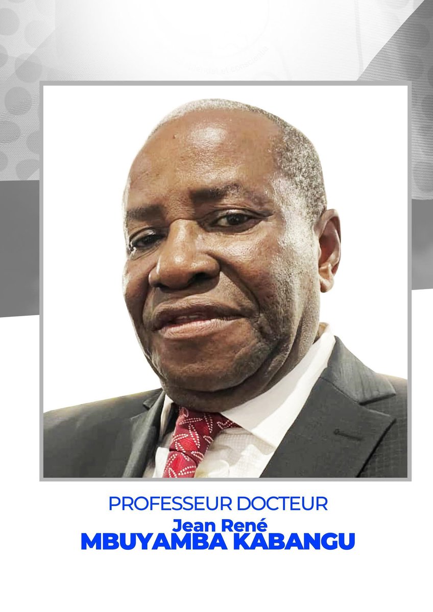 *PAGE NOIRE*

*LE PROFESSEUR ORDINAIRE JEAN RENÉ MBUYAMBA S’EN EST ALLÉ*

C’est avec profonde tristesse que j’ai appris la mort du Professeur ordinaire Docteur Jean René Mbuyamba. Décès survenu ce mardi 22 Avril 2025 en Belgique de suite d’une maladie.

La communauté scientifique
