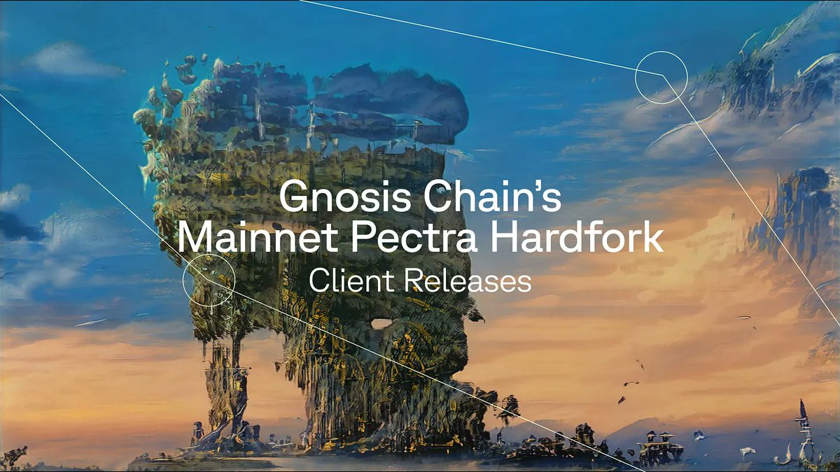 📢 Update on Gnosis Chain Pectra hard fork

All node runners are required to upgrade their nodes as soon as possible to ensure a smooth transition.

It's a simple, few-click process ⤵️