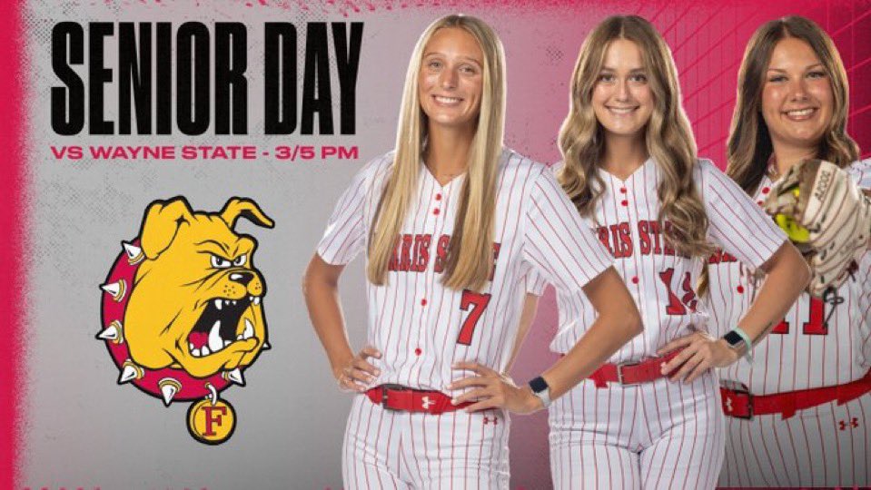 SENIOR DAY! Bulldogs host Wayne State in the final home games of the regular season today at 3 &amp; 5 pm. Come out for Senior Day as the 'Dawgs honor the 2025 senior class!