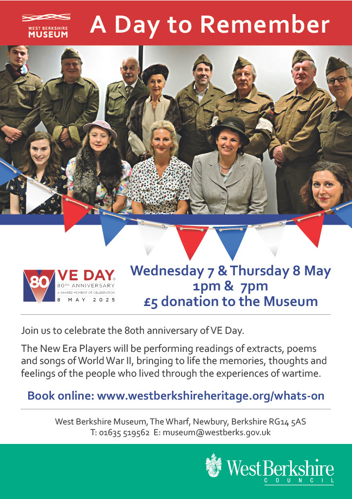 Time to book for VE Day performances at the Museum!
