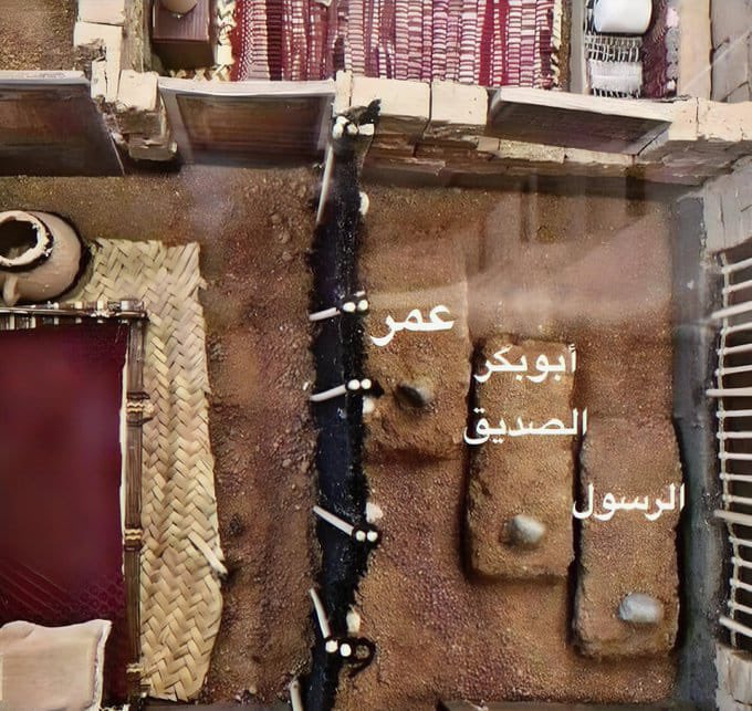 قبل وفاة الرسول بـثلاثة أيام بدأ الوجع يشتد عليه
وكان في بيت السيدة ميمونة
فقال "أجمعوا زوجاتي"
فجمعت الزوجات
فقال النبي "أتأذنون لي أن أمرض في بيت عائشة ؟"
فقلن "نأذن لك يا رسول الله"
فأراد أن يقوم فما استطاع فجاء علي بن أبي طالب والفضل بن العباس فحملا النبي
وخرجوا به من حجرة