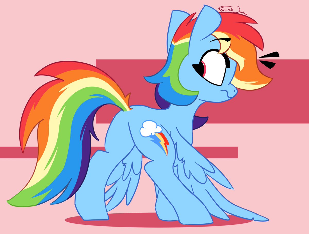 FakkaJohan's tweet image. I watch mlp for the plot 🧐