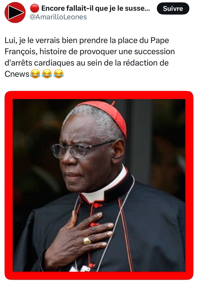 Le gauchiste qui sait même pas que c’est le candidat préféré des tradis … je chiale 😅😂😭😭😭