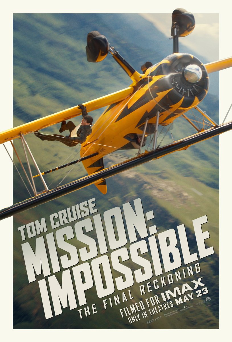 SoundstageAC's tweet photo. NEW EXCLUSIVE PODCAST INTERVIEW!

Hollywood screenwriter Erik Jendresen reveals stories about the writing and the making of MISSION: IMPOSSIBLE - THE FINAL RECKONING. Only in theaters May 23, 2025.

LISTEN NOW  🎧
Spotify: https://t.co/fNdQrz3zuB
Apple: https://t.co/MvYaLkozGl https://t.co/ZV2t7Hp9kw