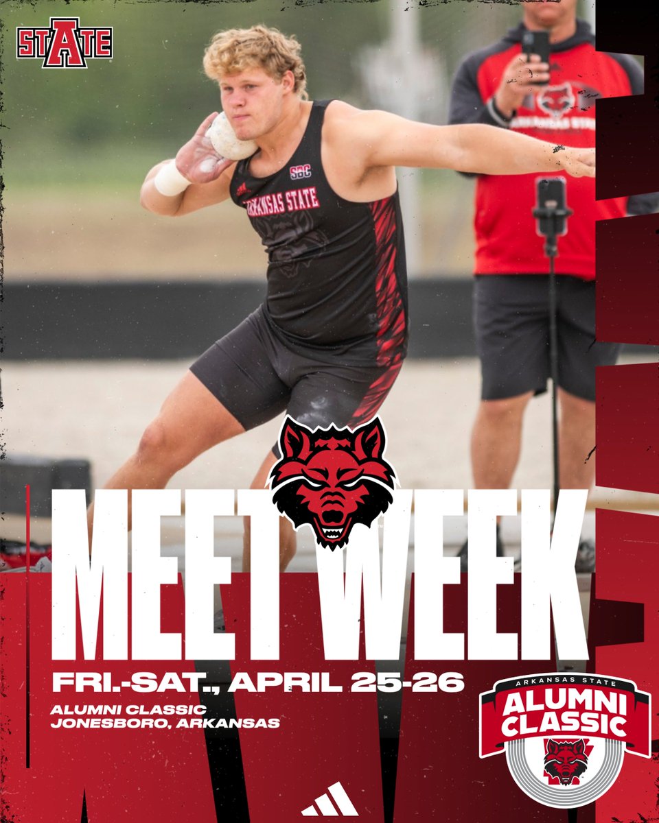 It's 𝐇𝐎𝐌𝐄 𝐌𝐄𝐄𝐓 𝐖𝐄𝐄𝐊‼️ 

We hope to see you between the tracks on Friday afternoon and all day Saturday! Admission is 🆓!

#WolvesUp