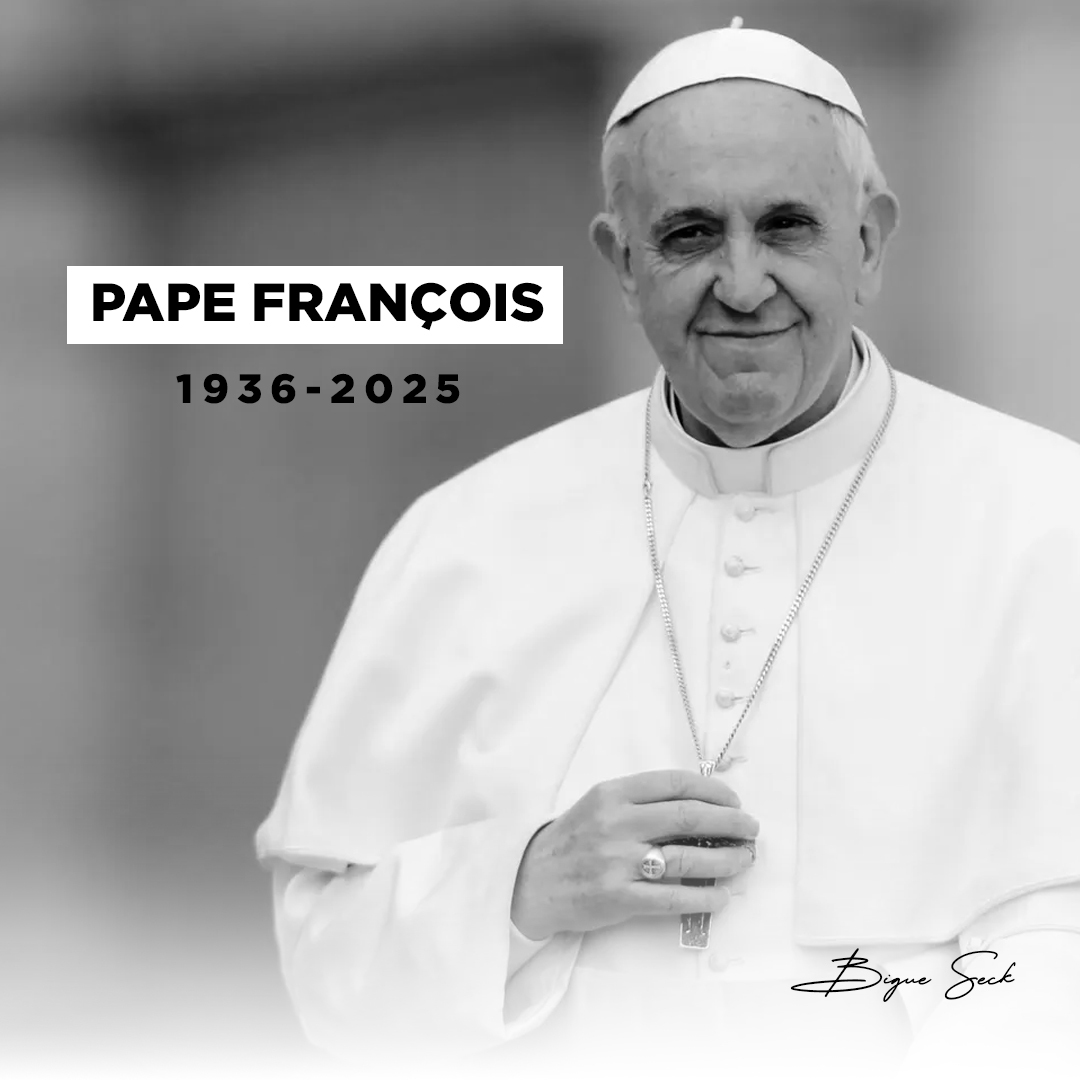 Mes sincères condoléances à toute la communauté chrétienne. Reposez en paix, Saint-Père.