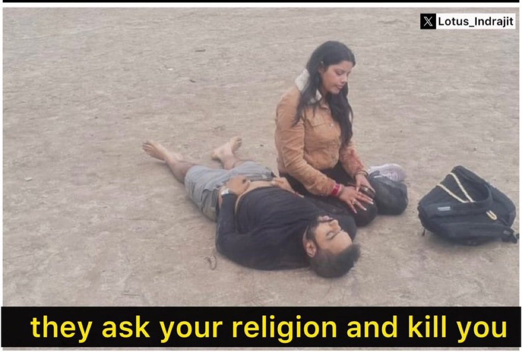 Just remember they didn't ask your cast they asked your religion! 💔
#Pahalgam