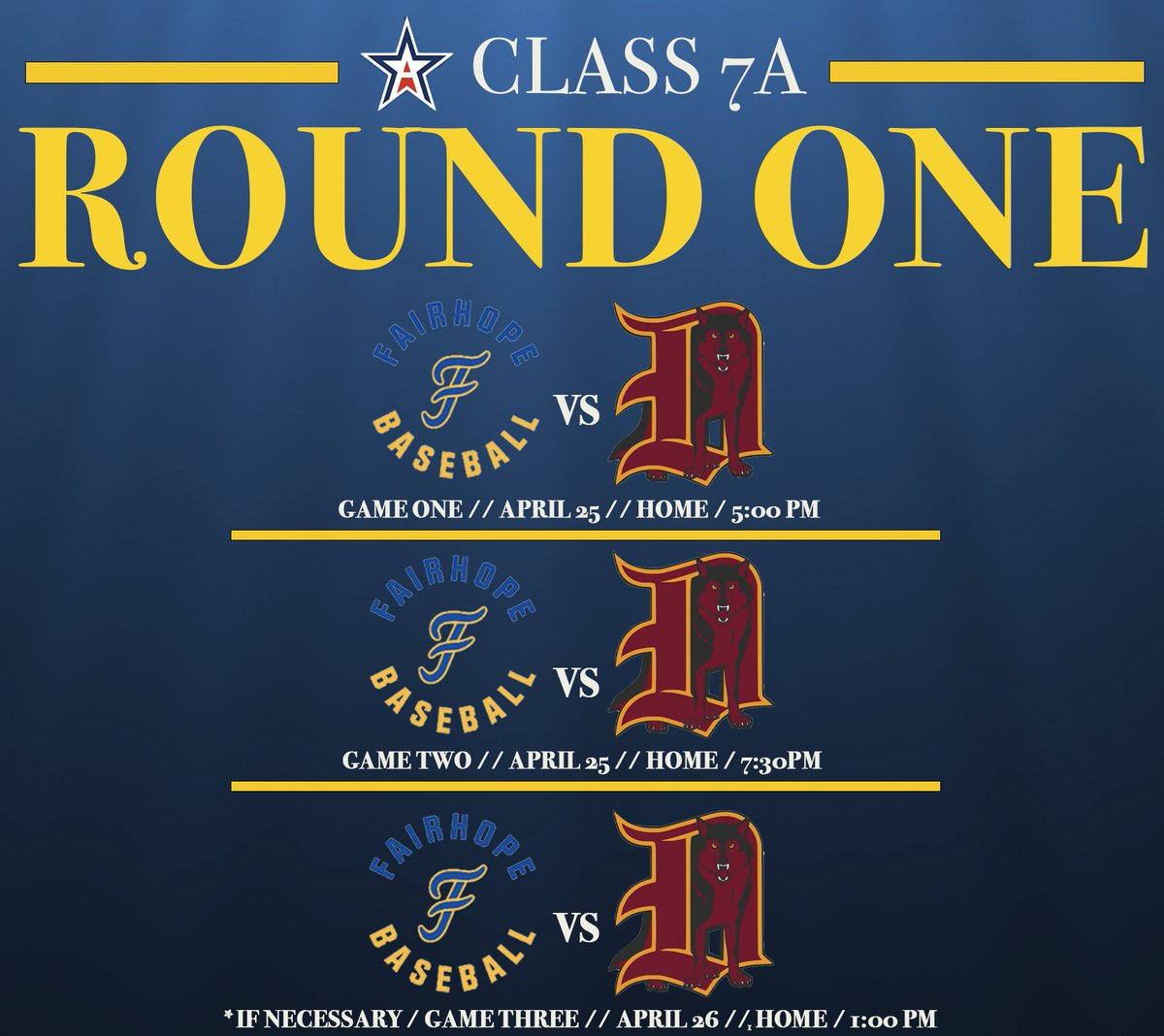 Come support the Pirates as they begin playoffs at home this Friday!

#GoPirates🏴‍☠️