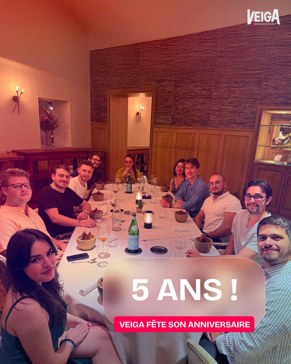 🎉 Veiga Management fête ses 5 ans

Grâce à la confiance de nos clients ainsi qu’au travail de nos équipes, Veiga Management a réussi, en 5 ans, à s’imposer comme une agence de référence dans le domaine du web3.

- Une équipe soudée d’une dizaine de collaborateurs
- Des centaines