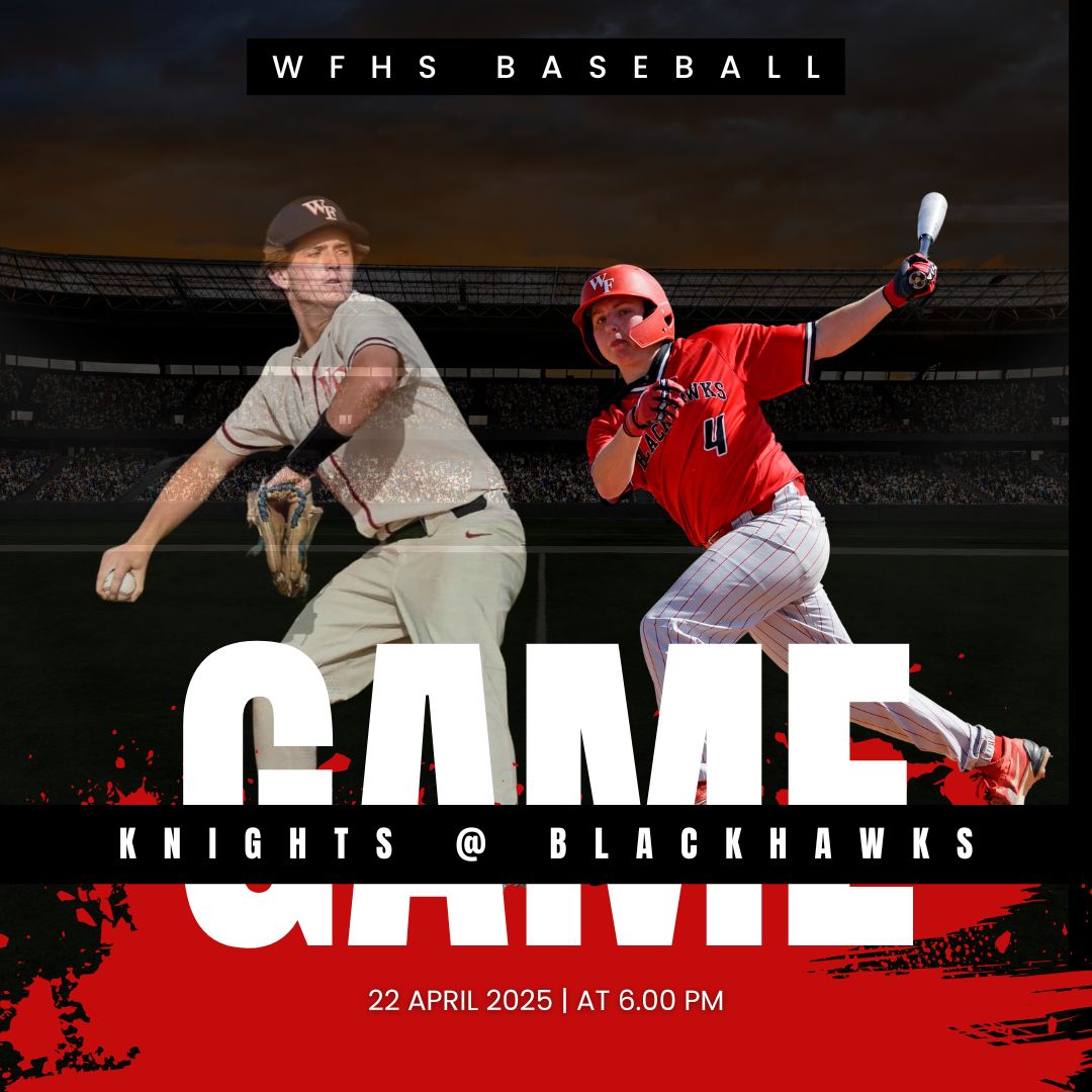 Join us for Senior Day at 4:45 today. Rivalry game first pitch at 6:00pm. Whose gonna Run This Town Tonight?