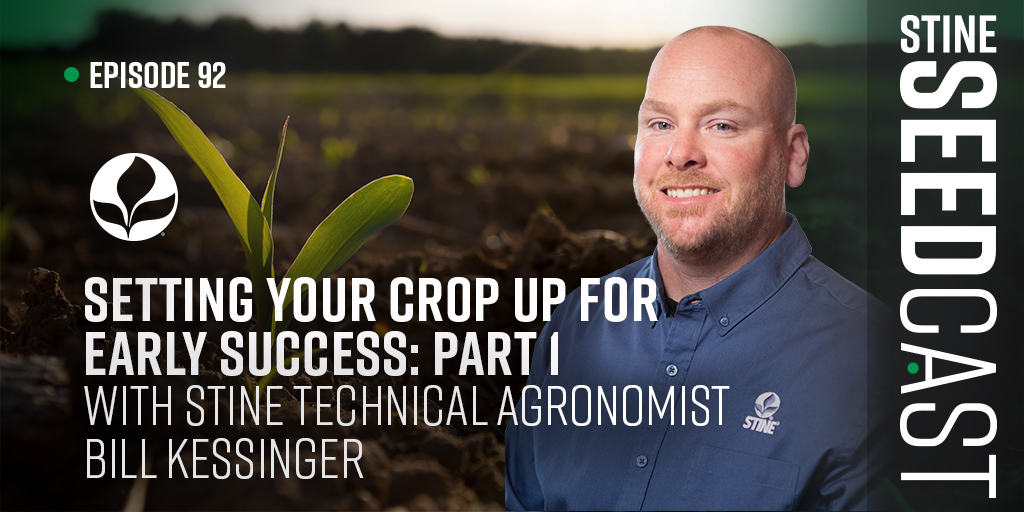 Growers can rely on Stine for timely advice this planting season. Technical Agronomist Bill Kessinger provides guidance on making the right decisions for unpredictable conditions in the latest episode of the “Stine Seedcast.” bit.ly/4cLA0Cr