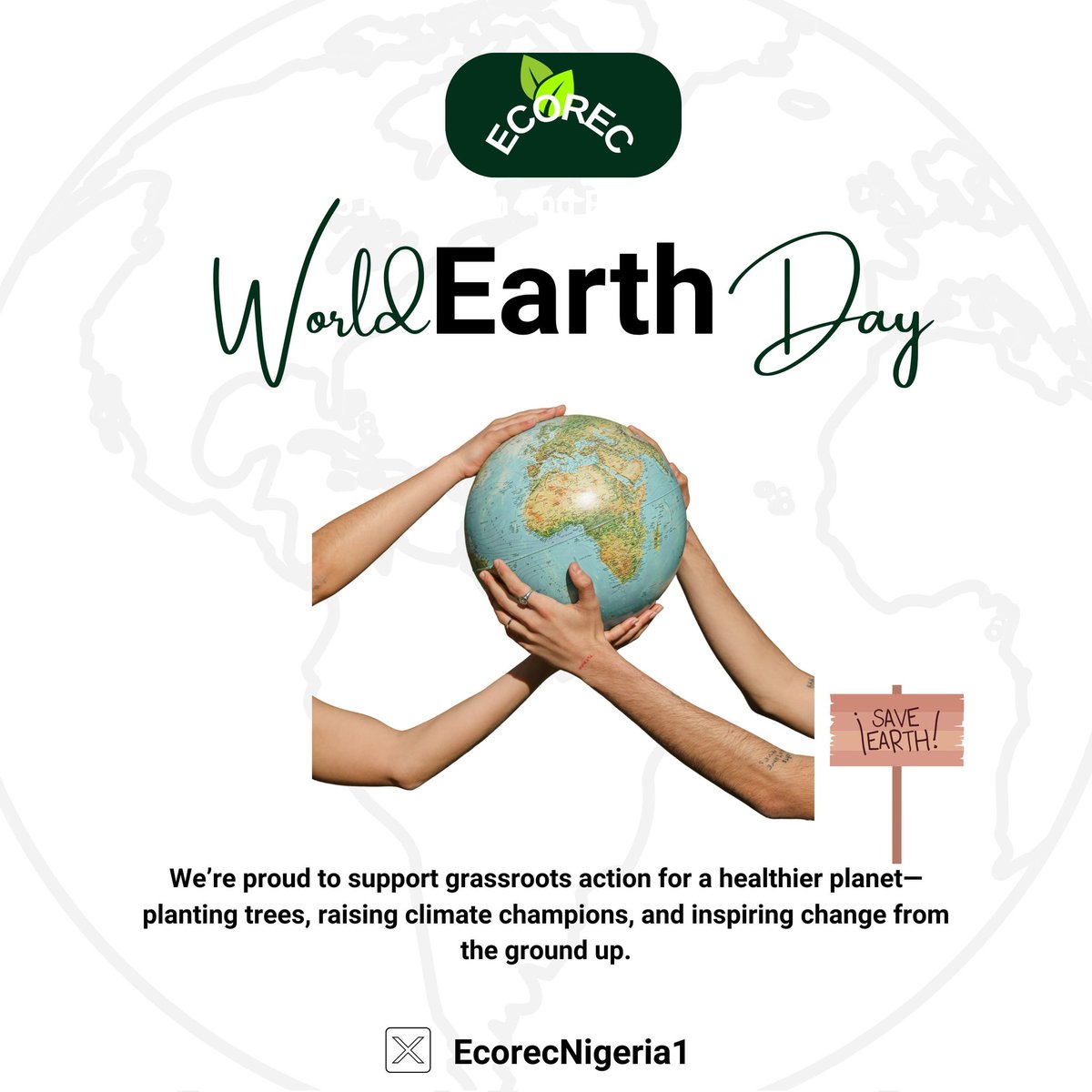 We’re proud to stand with young people and communities taking action for the planet. Every tree planted, every voice raised, and every effort counts toward a greener future.
#EarthDay2025