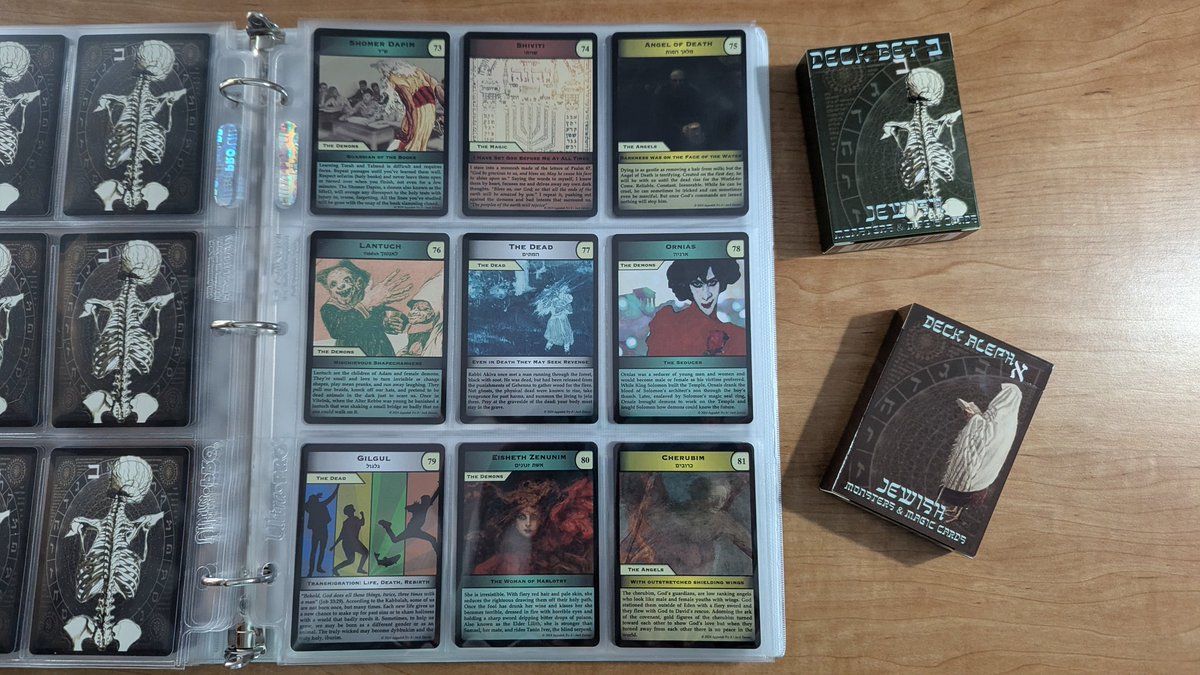 Megan (@nature_nihilist) on Twitter photo IN LOVE with my Jewish monster & magic decks <a href="/AdneSadeh/">Adne Sadeh: Jewish monster hunter</a> 🥰 I hope there are many more in the future! IN LOVE with my Jewish monster & magic decks <a href="/AdneSadeh/">Adne Sadeh: Jewish monster hunter</a> 🥰 I hope there are many more in the future!