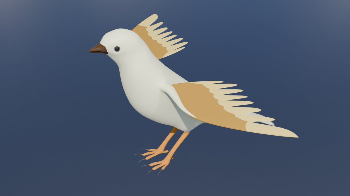 HUI_etude's tweet photo. 오늘의 블렌더 습작_250422
blender etude 212(250422)

#새 #3D #하루한개블렌더 #bird #blender https://t.co/vgVZYkhOHE