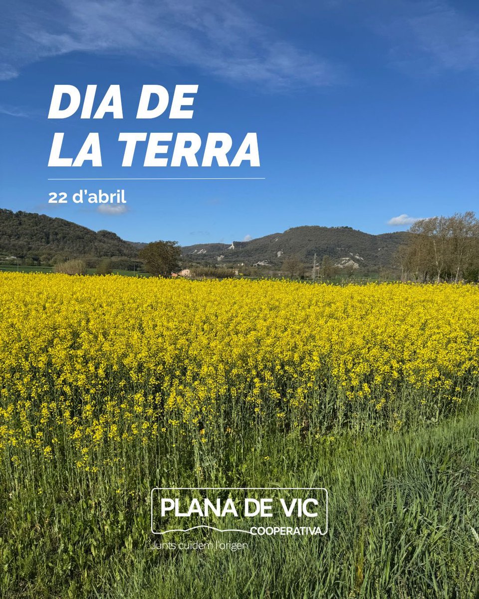 🌱La terra ens dona tot el que som i el que tenim.

A la Cooperativa la Plana de Vic, treballem amb respecte pel territori i per un model de producció que en garanteixi la vida i el futur.

#DiaMundialDeLaTerra #CooperativaLaPlanaDeVic #RespectePelTerritori #cooperativa