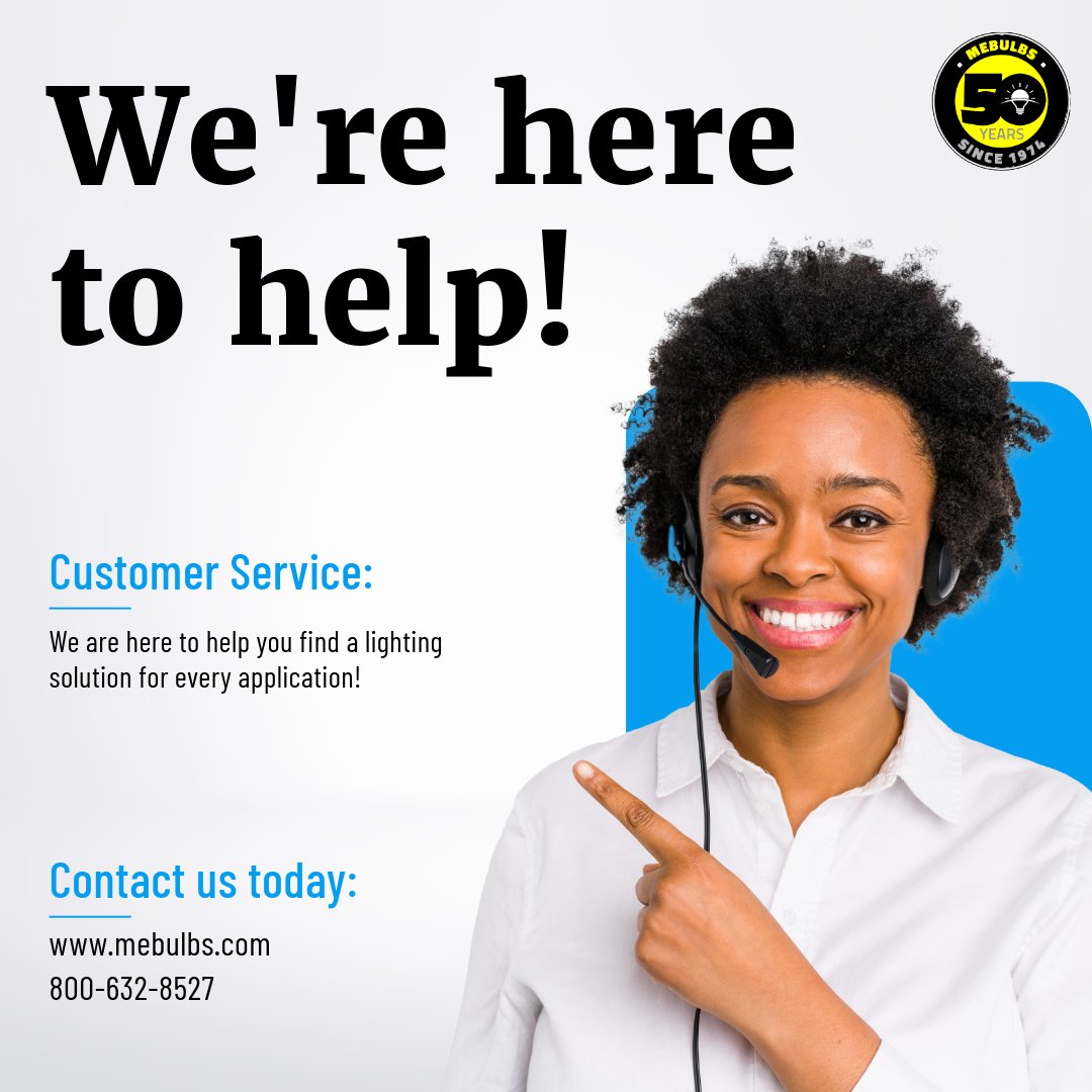 MEBULBS's tweet image. 🌟 Light up your world with MEBULBS! 🌟

Connect with our customer service team by phone or visit our website! 

#MEBULBS #LightingSolutions