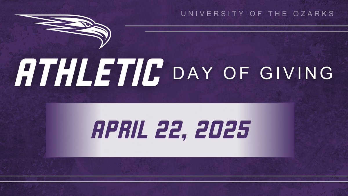WHY IT MATTERS?

Today is critical because it fuels growth, excellence, &amp; recognition. It helps our athletes train harder, play smarter, &amp; celebrate louder. 

Give TODAY: pardot.ozarks.edu/DayOfGivingAth