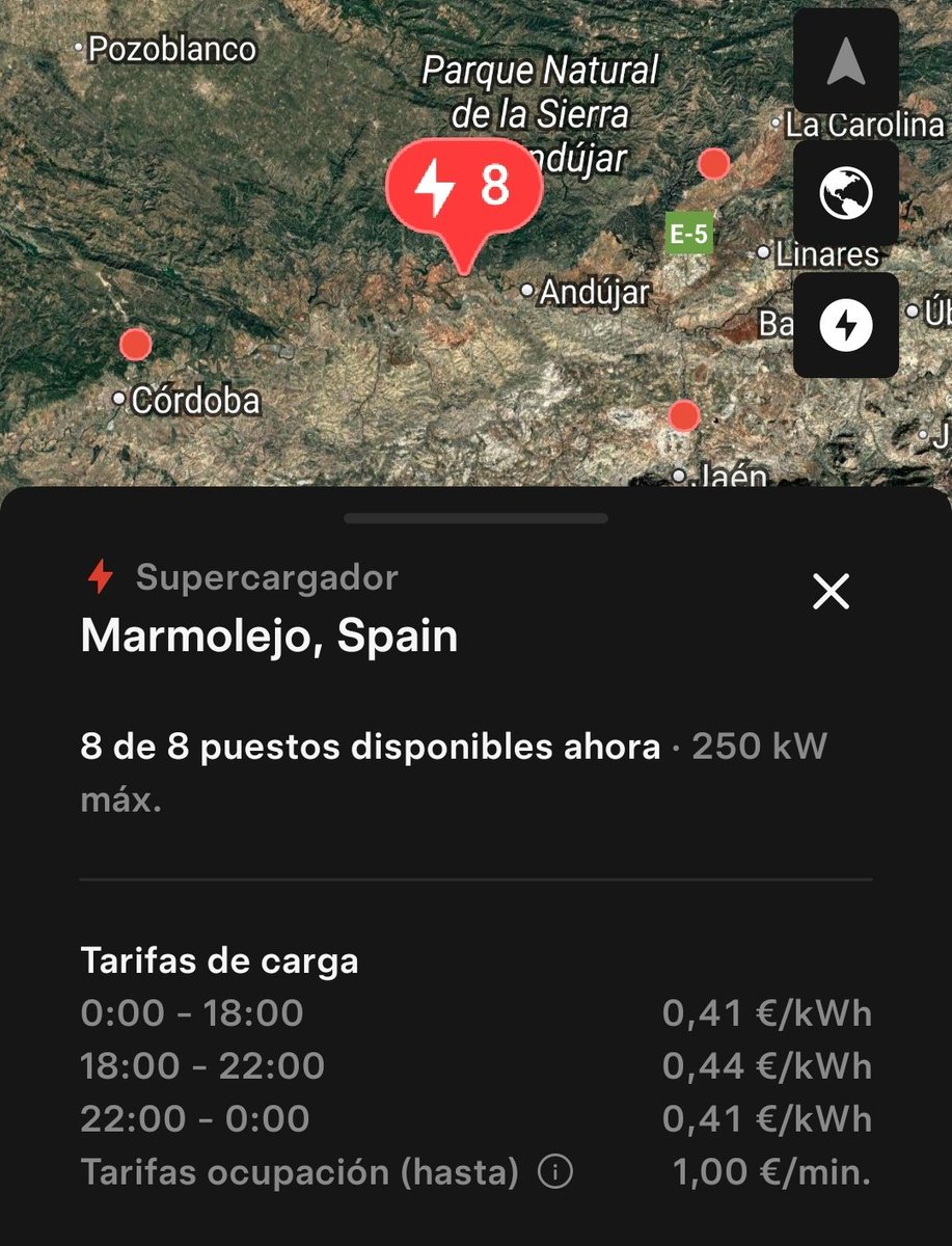 🚨AVISO: SUC MARMOLEJO (JAÉN) ACTIVO, 8 V4🚨

Desde Tesla Owners España os informamos de que el SuC de Marmolejo (Jaén) ya se ha puesto en funcionamiento. Dispone de 8 postes V4, está abierto a todas las marcas y está disponible 24h.

maps.app.goo.gl/3DoQX1AujiqHLp…