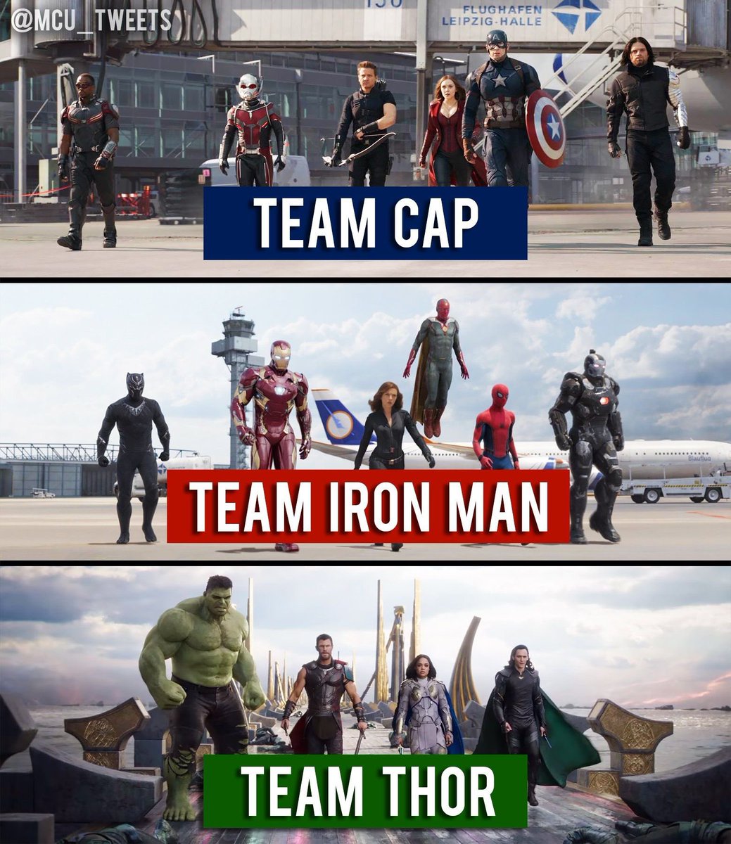 lushtrae's tweet image. Maturing is realizing that Team Thor was the better team.