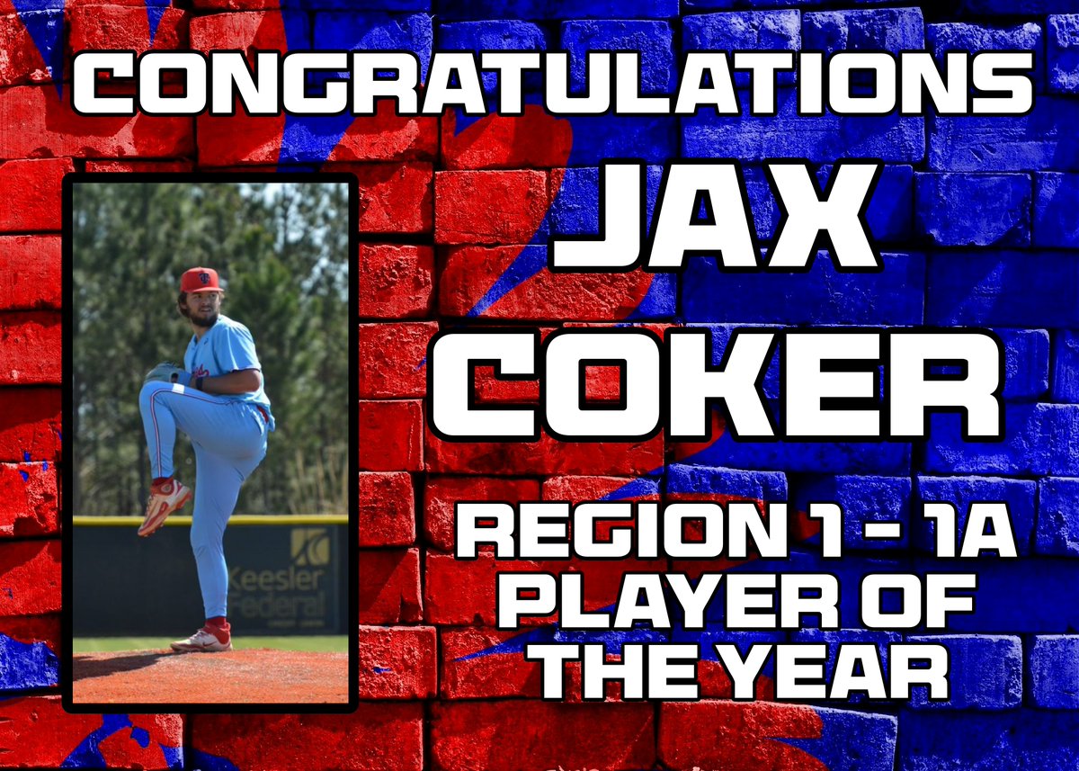 MHSAA 1A-Region 1 Baseball awards have been announced and TCPS is well represented.  Congratulations to Jax Coker for being name the Player of the Year.