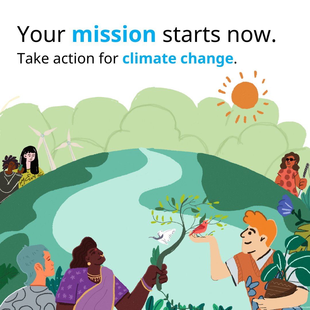🌏 On #EarthDay, find your cause! Identify problems in your community and work on solutions with us.

Send “CLIMATE” in a Direct Message to U-Report to start 👉 bit.ly/FB-CLIMATE

#ClimateAction 🌿